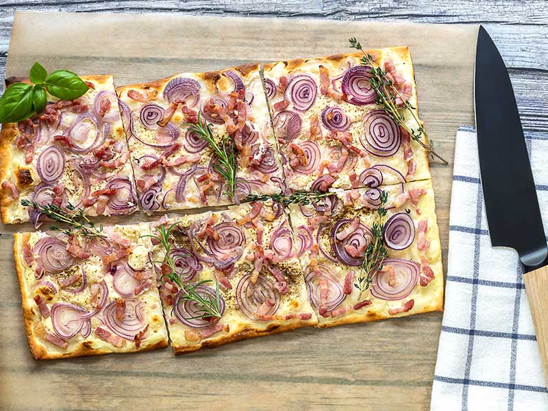 Flammkuchen German Pizza