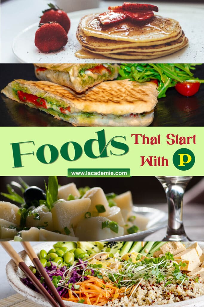Foods That Start With P