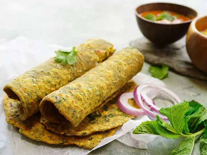 Gujarati Methi Thepla