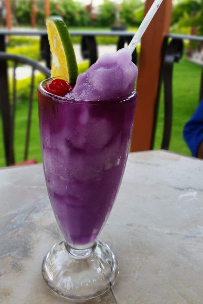 Purple Rain Jamaican Drinks