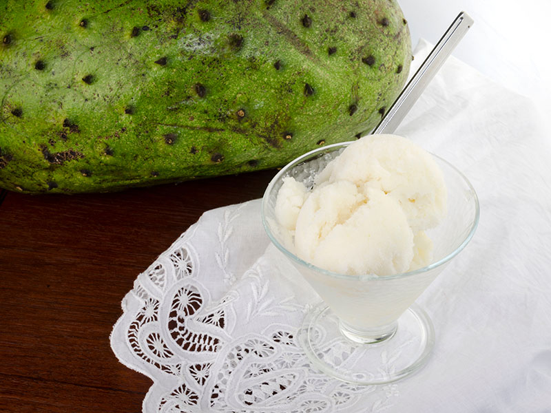 Soursop Ice Cream