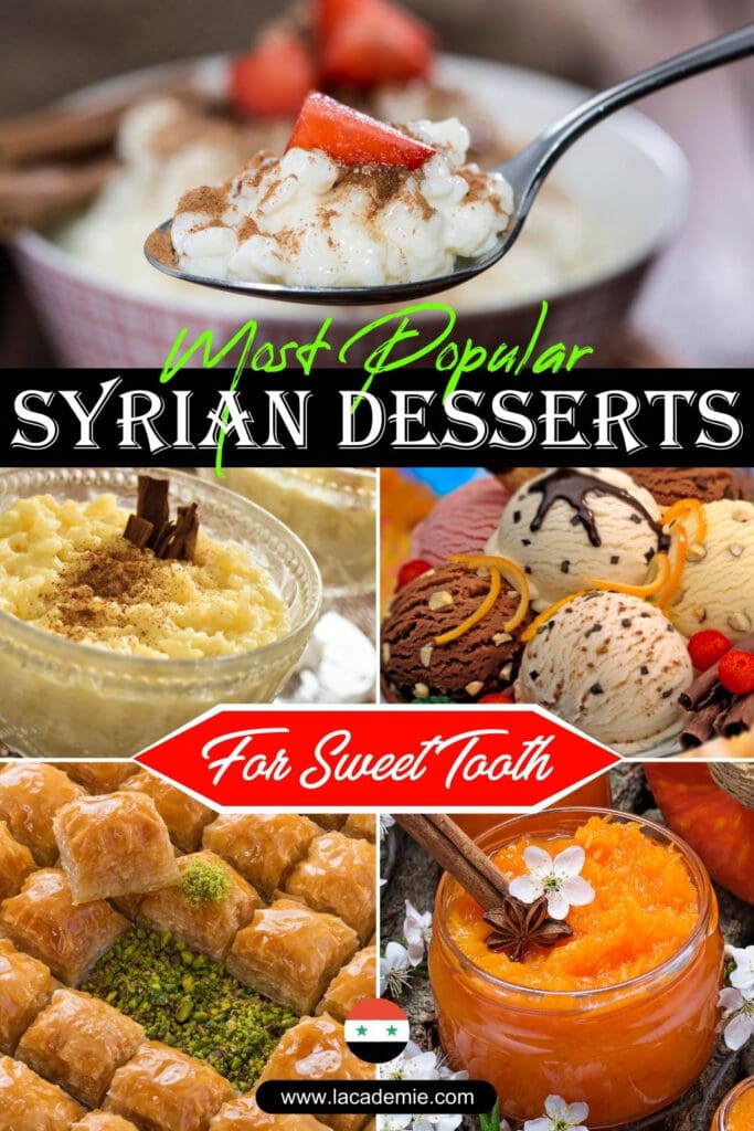 10 Most Popular Syrian Desserts For Sweet Tooth 2023