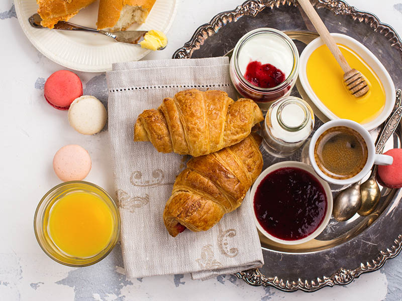 Traditional French Breakfast