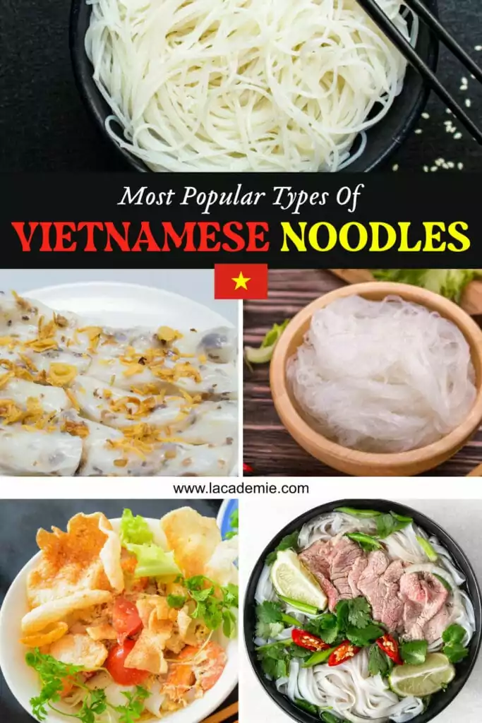 Types Of Vietnamese Noodles