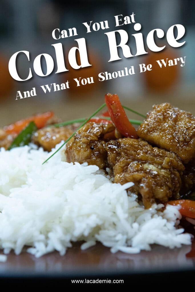 Can You Eat Cold Rice
