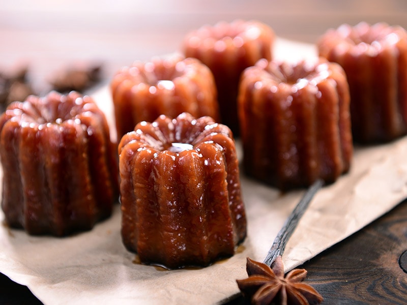 Canelé French Custard Rum Cakes