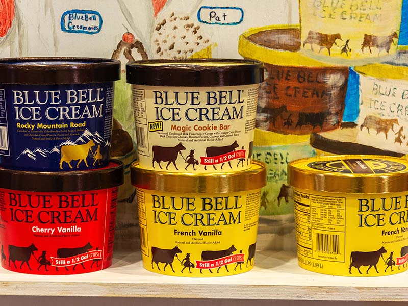 Colorful Blue Bell