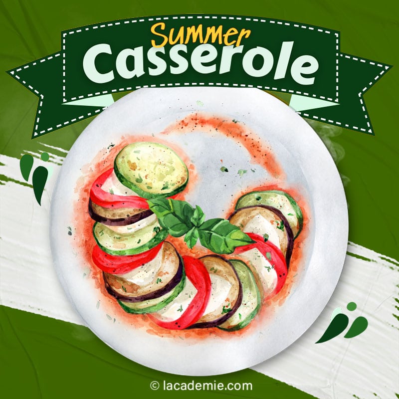 Fresh Vegetables Casserole