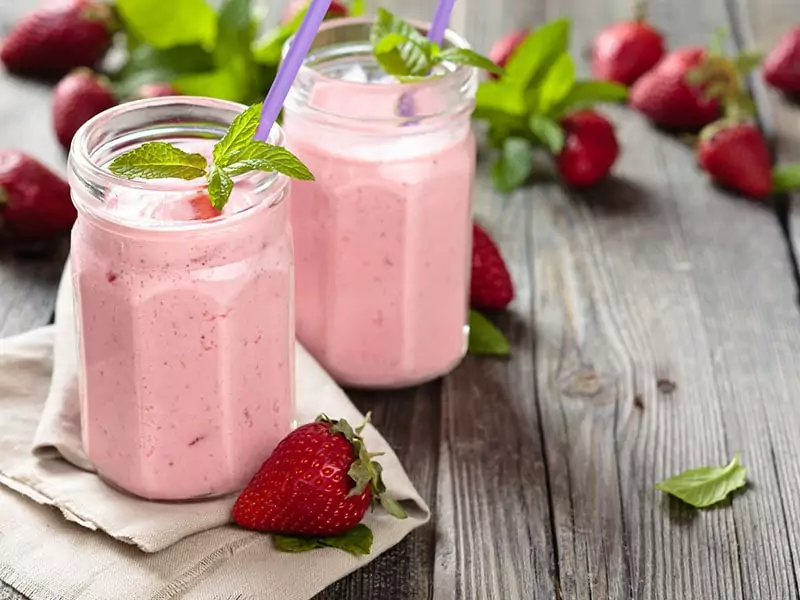 Fruit Smoothie Casserole