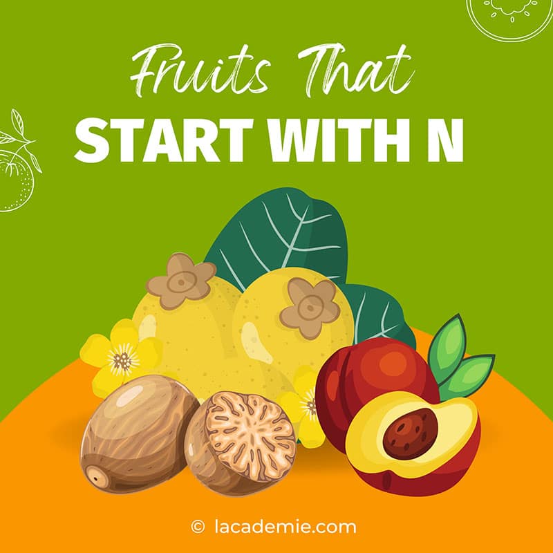 Fruits Start With N