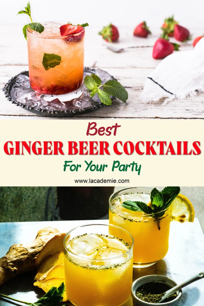 Ginger Beer Cocktails