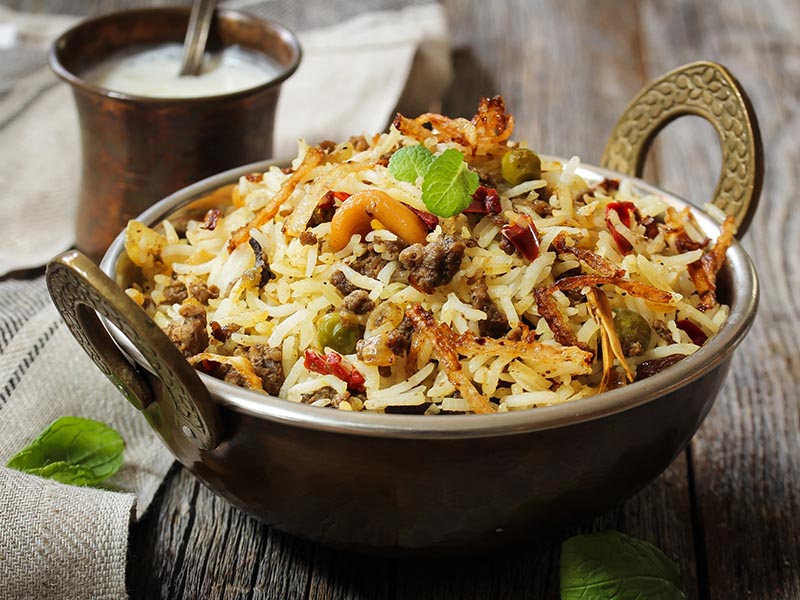 Hyderabadi Kheema Biryani