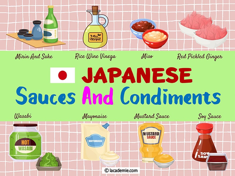 Japanese Sauces And Condiment