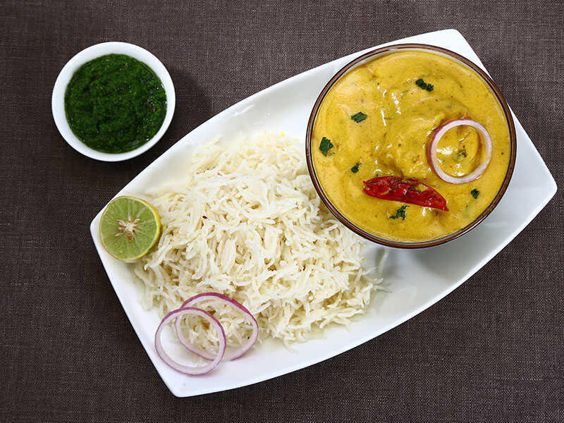 Kadhi Chawal