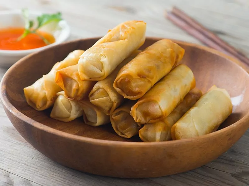 Lumpia Filipino Spring Rolls