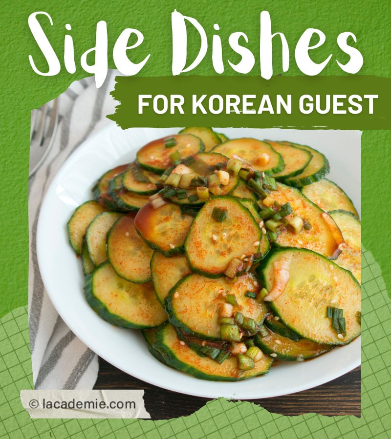 Many Korean Side Dishes
