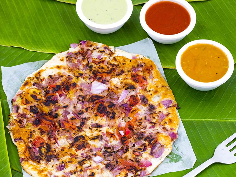 Onion Uttapam Indian