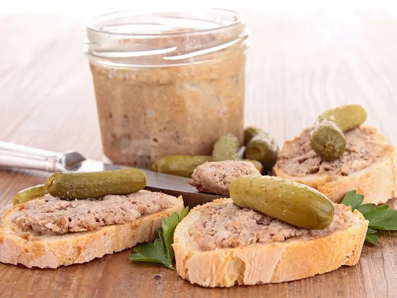 Pâté Cornichon Toasts