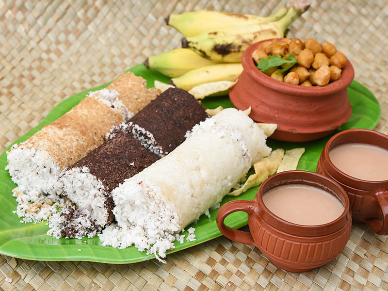 Puttu Cylinder Rice Cake