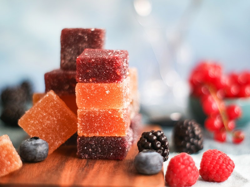 Raspberry Pâte De Fruits