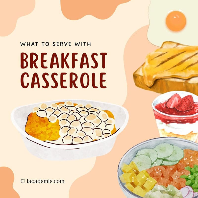 Serve With Breakfast Casserole