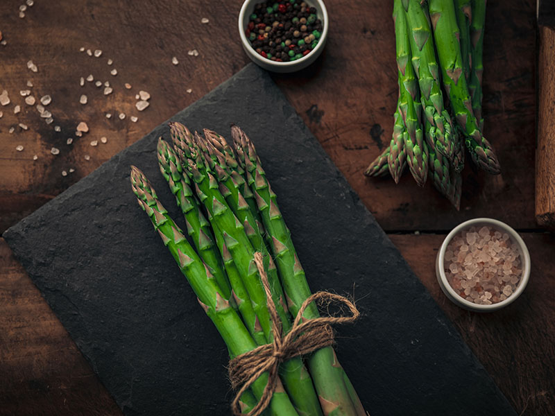 Add Seasoning Asparagus