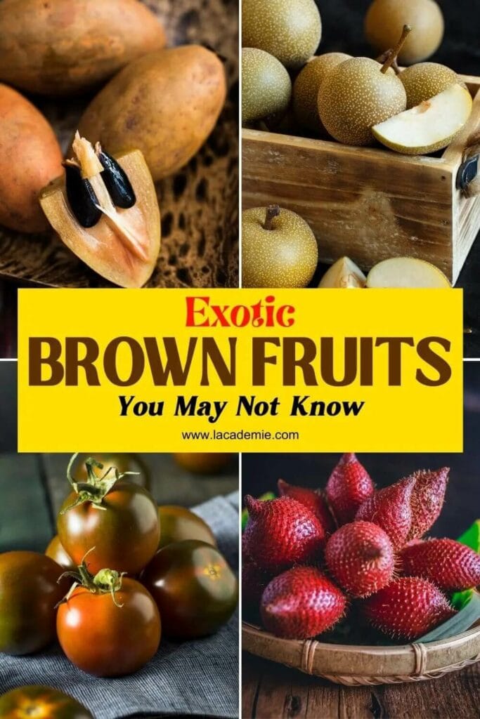 Brown Color Fruit