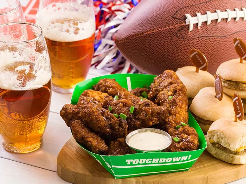 Chicken Wings Super Bowl