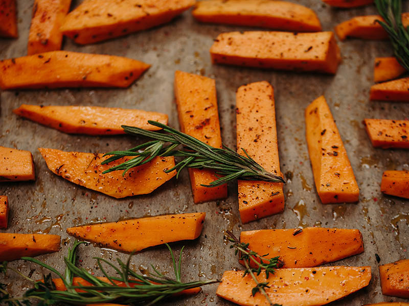 Diced Sweet Potato