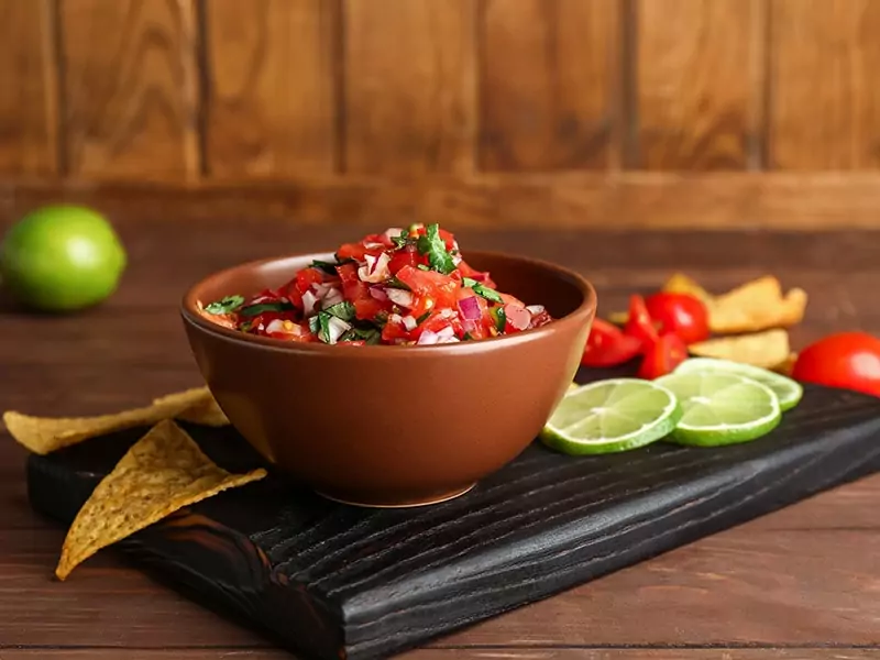 Fresh Homemade Salsa Fresca