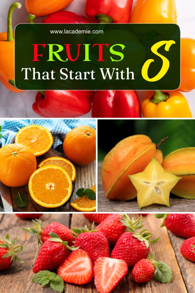 Fruits That Start With S