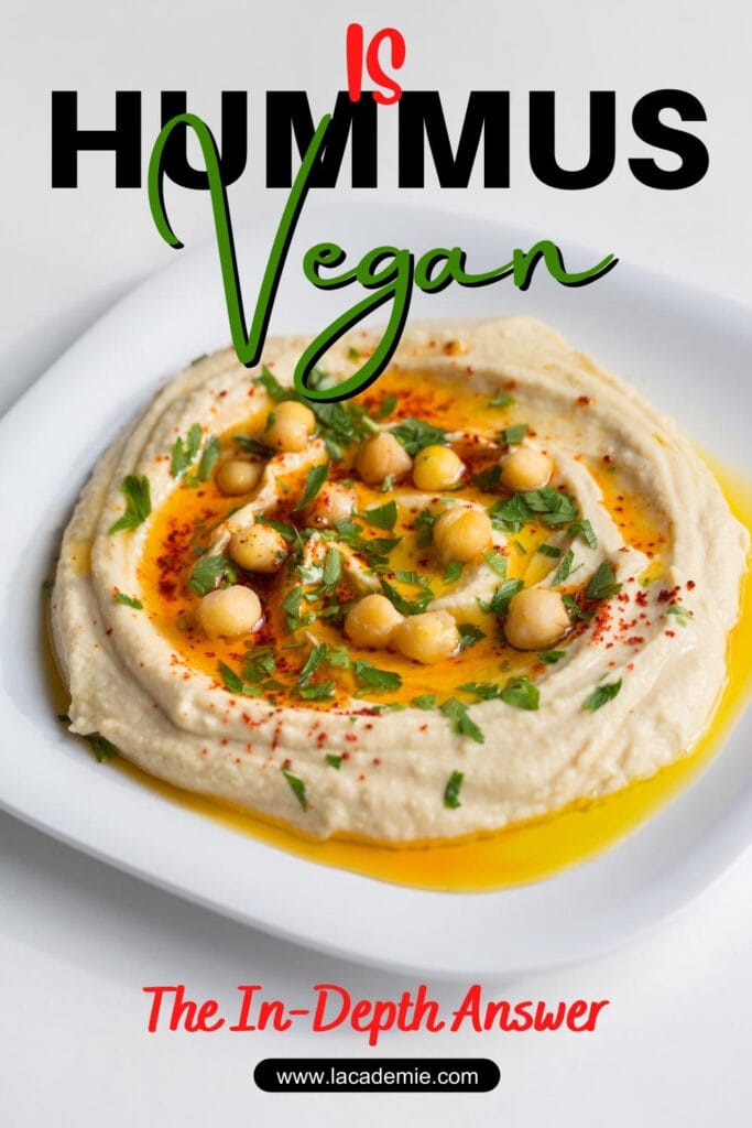 Is Hummus Vegan