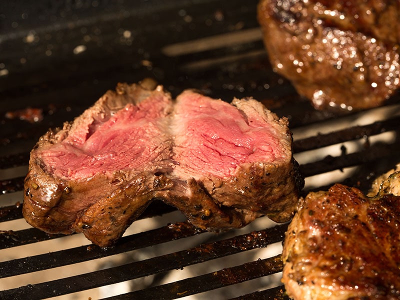 can you eat pink pork loin