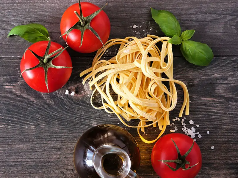 Linguine Tomatoes