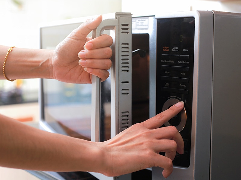 Microwave Reheating Tamales