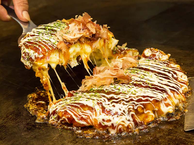 Okonomiyaki A Japanese Cake
