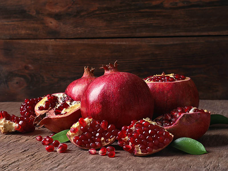 Pomegranates Are High In Vitamins
