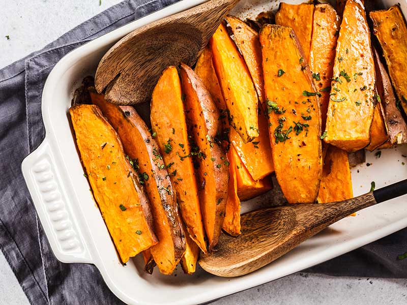 Sweet Potato Slices