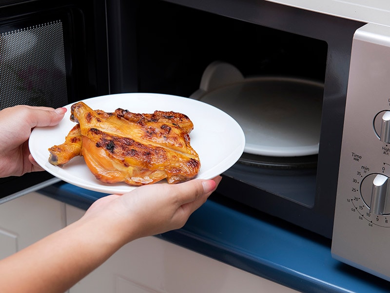 Using Microwave Defrost Chicken