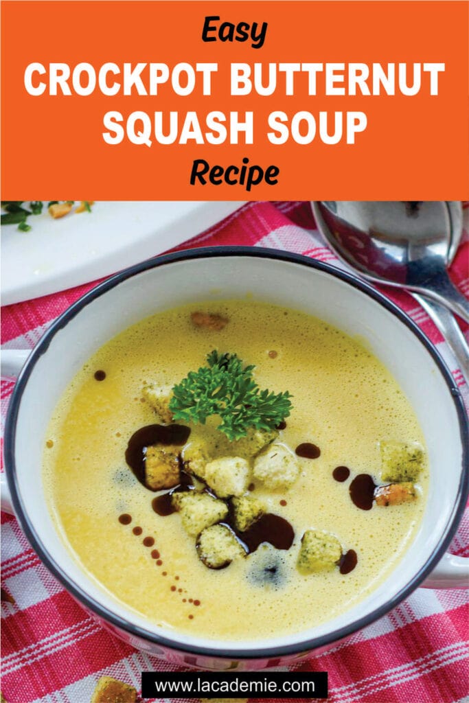 Crockpot Butternut Squash Soup
