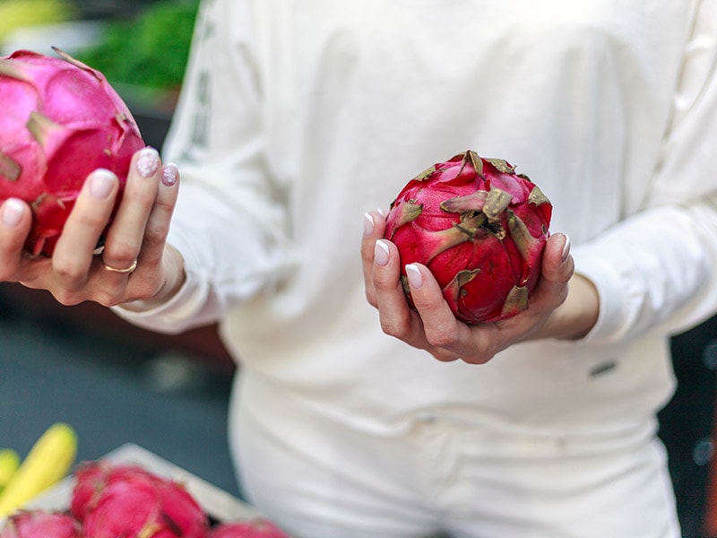 Dragon Fruit Is Unripe