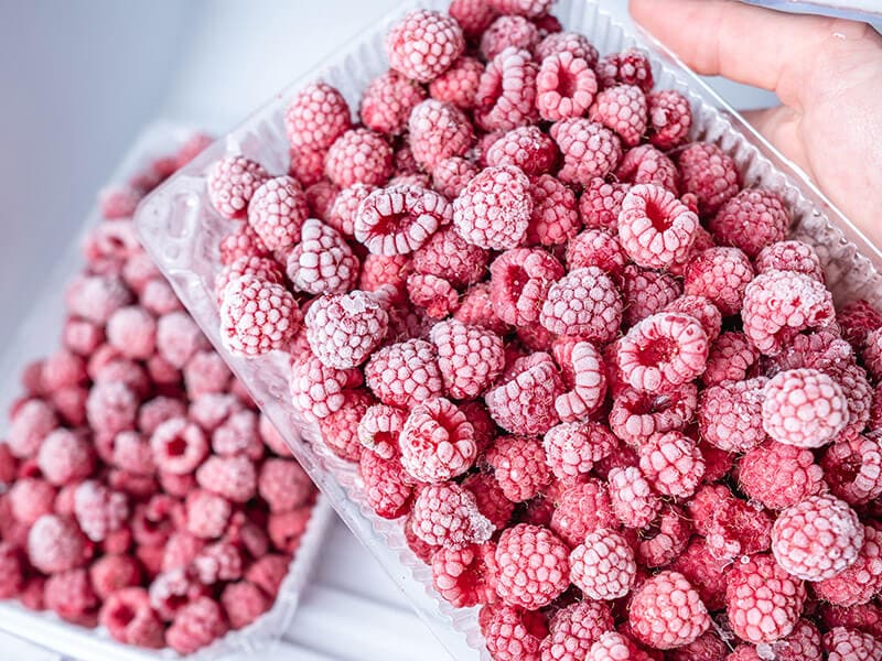 Frozen Raspberries