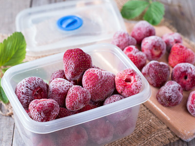 Frozen Strawberries Box