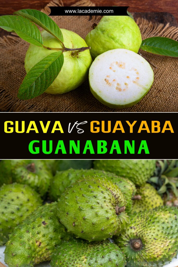 Guava vs. Guayaba vs. Guanabana