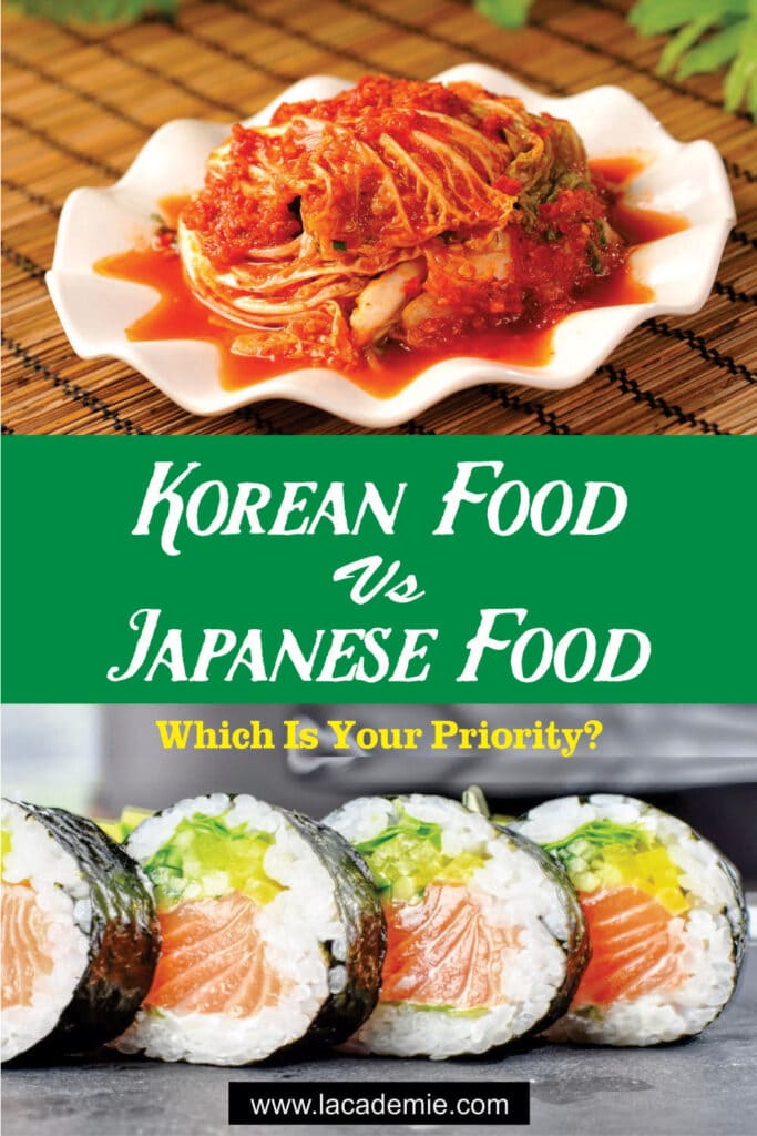 Korean Food Vs Japanese Food