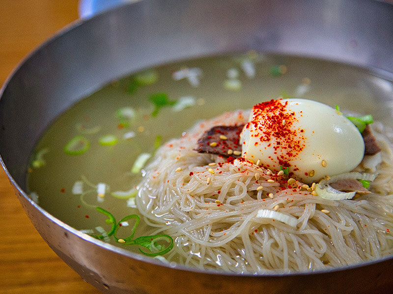 Naengmyeon Cold Noodles