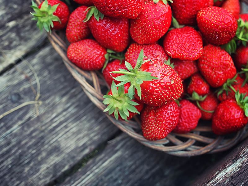 Nice And Nutritional Strawberry Dish