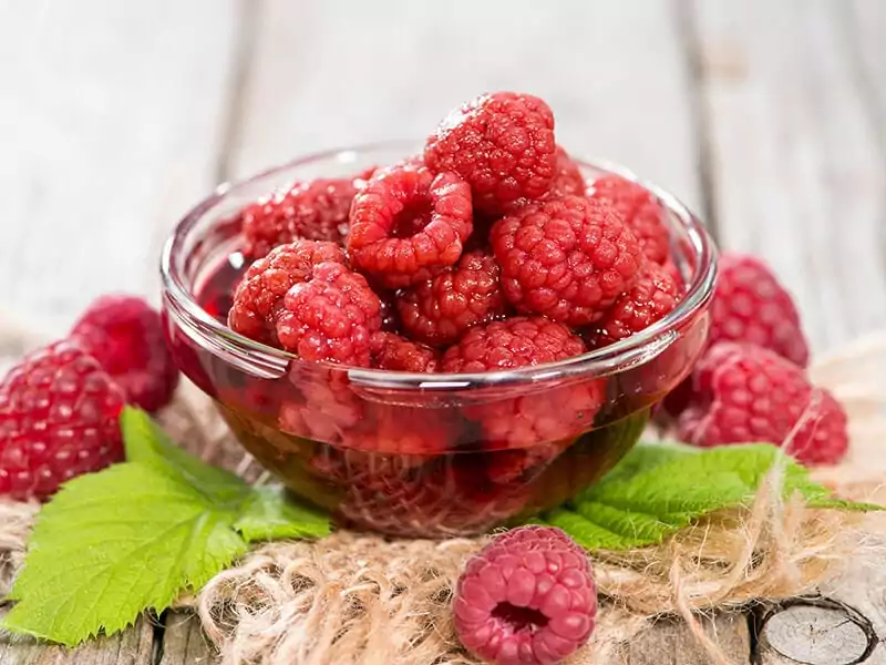 Raspberries Canned