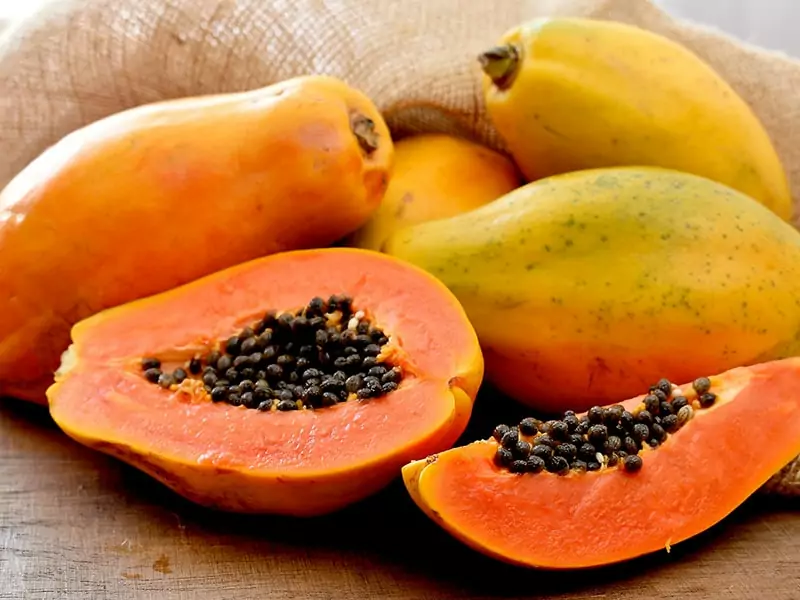 Ripe Papaya Bite