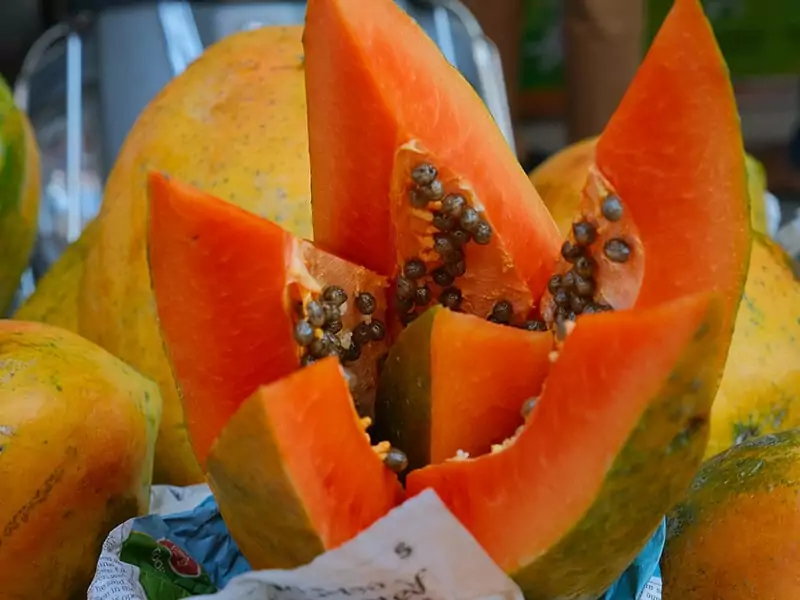 Ripe Papayas